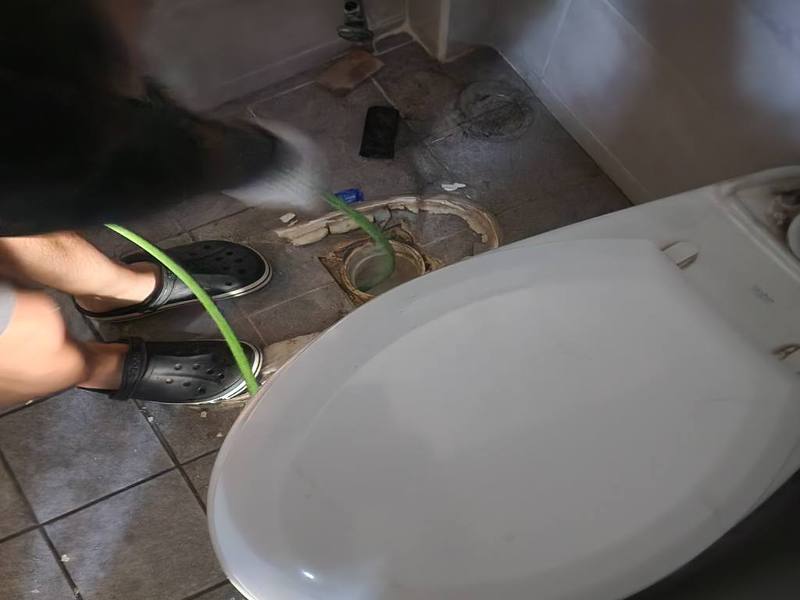 오산 변기막힘 작업사례 3