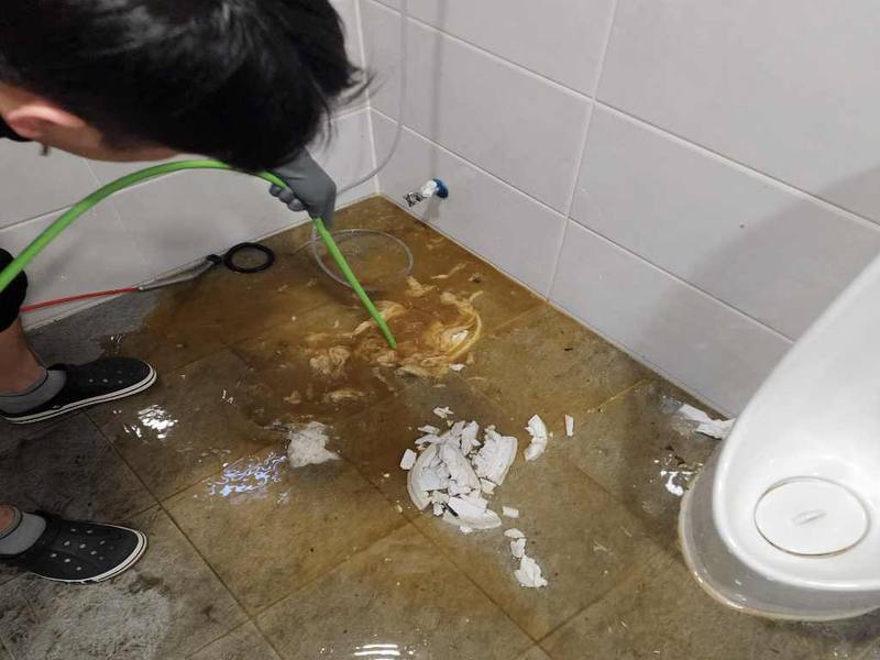 오산 변기역류 작업사례 6